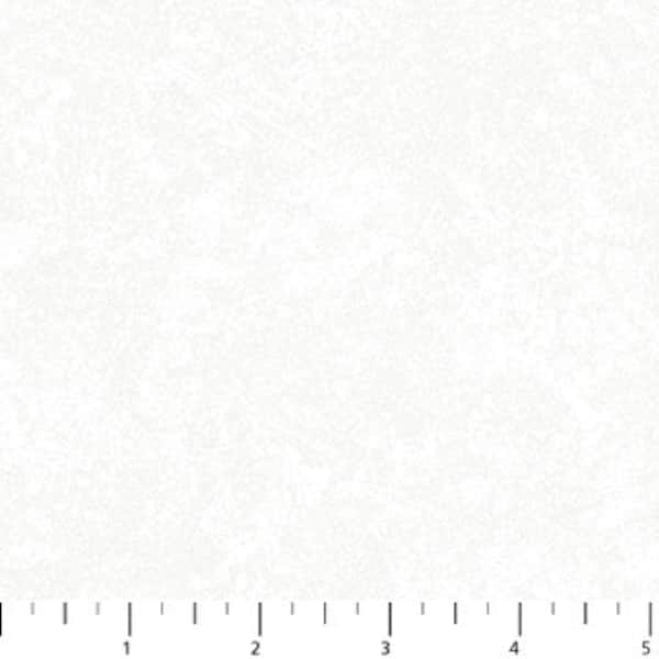 Stonehenge Super White (with faint white-gray overlay) 3956-100 by Northcott 100% Cotton Quilting Fabric