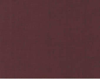 French General Solids HALF YARD Bordeaux (wine red) 13529-142 Moda 100% Cotton Quilting Fabric - cut continuous