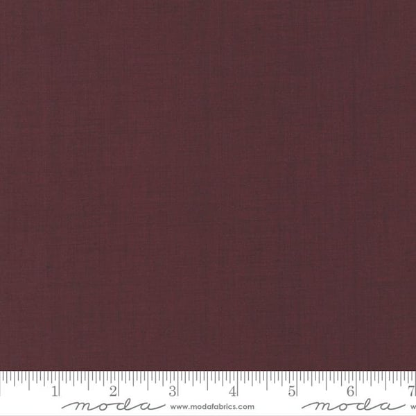 French General Solids Bordeaux (wine red) 13529-152 by Moda 100% Cotton Quilting Fabric Yardage