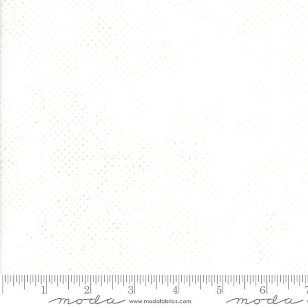 Spotted White 1660-11 by Zen Chic for Moda 100% Cotton Quilting Fabric Yardage