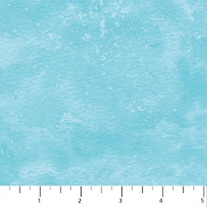 Toscana HALF YARD Surf&#39;s Up Aqua  9020-611 by Northcott 100% Cotton Fabric
