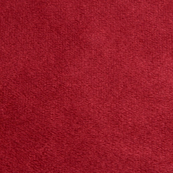 Cuddle 3 Solid - Crimson Red Minky C3-CRI by Shannon Fabrics 100% Polyester Minky Fabric