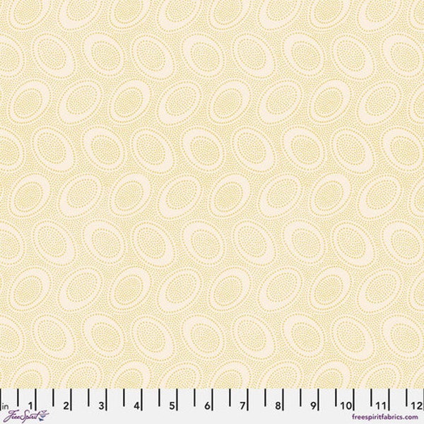 Kaffe Fassett Aboriginal Dot - Ivory GP71.IVORY by FreeSpirit 100% Cotton Quilting Fabric Yardage