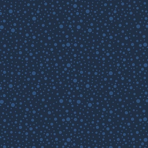 Essentials Dotty Dots Navy 39090-444 by Wilmington Prints 100% Cotton Quilting Fabric