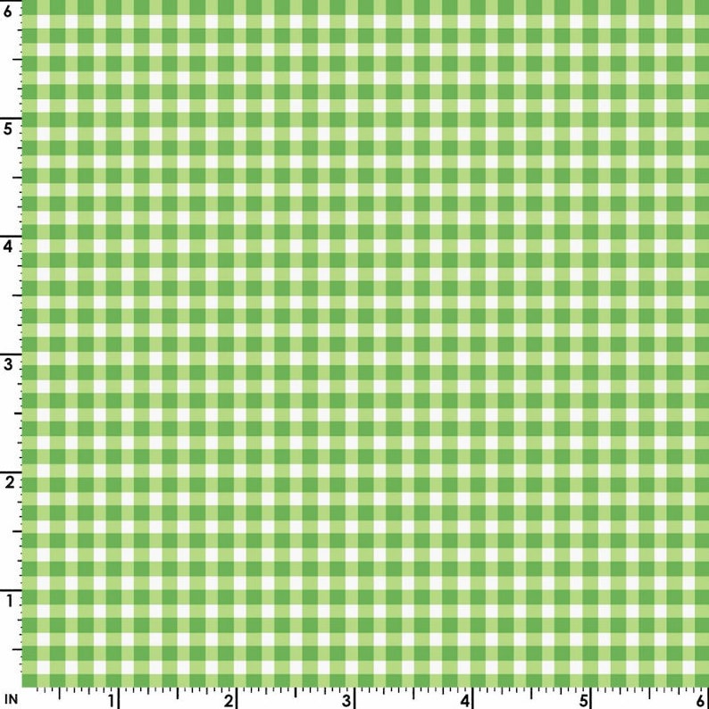 Yellow Green 610-GG1 by Maywood Studio 100/% Cotton Fabric Checks Bolt End 32in
