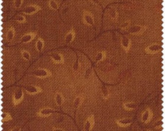 Folio - Cognac Brown 7755-35 by Henry Glass 100% Cotton Quilting Fabric By the Yard