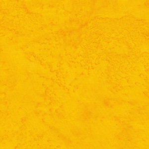 Island Batik HALF YARD Taxi Yellow Batik 733875 100% Cotton Batik Fabric