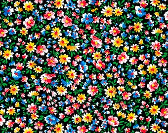 28888V Quilting Treasures Floral Cache Purple. Sold by the Half