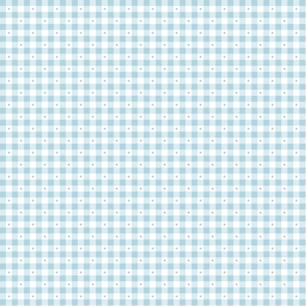 SALE Sorbet - Cloud Blue Gingham 23691-B by QT Fabrics 100% Cotton Fabric Yardage