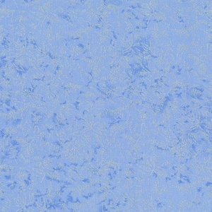 May include: A light blue textured background with a subtle white pattern.