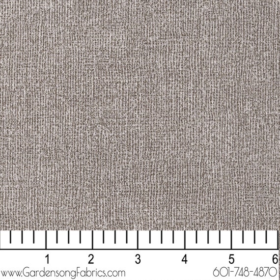 printed cotton, not rough burlap Burlap Pewter Gray 757-01 by Benartex 100/% Cotton Quilting Fabric Yardage