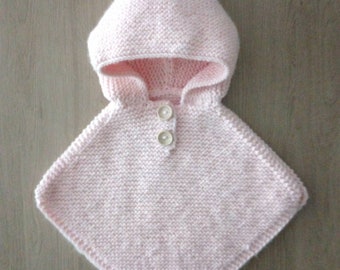 Poncho Tricot Bebe Etsy France