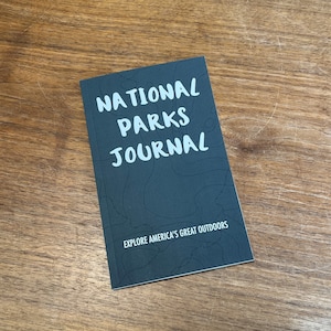 National Parks Journal w/ Prompts and 63 park checklist | Park Travel Guide | Hiking Journal | National Parks Passport | Bucketlist