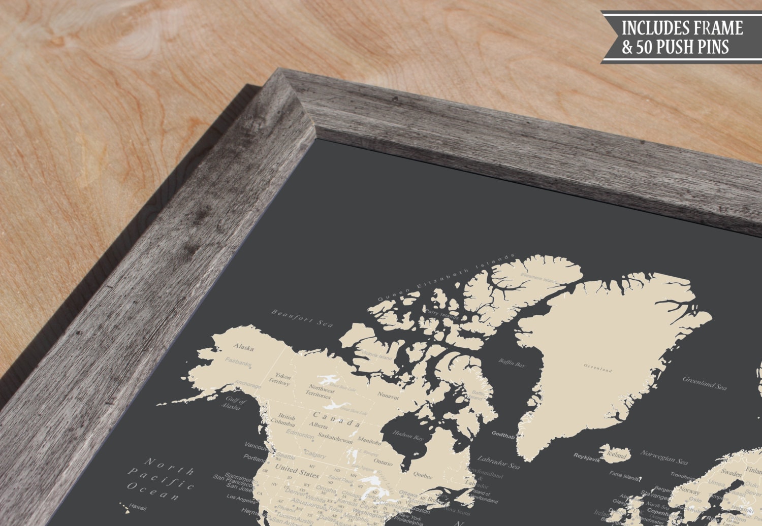 Framed maps