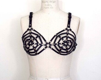spider web bralette