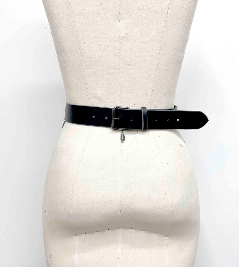 Outlaw Leather Waist Belt With O Ring Statement Belt Waist - Etsy