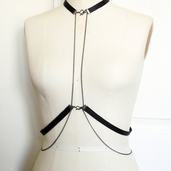 Bondage Inspired Lingerie Etsy