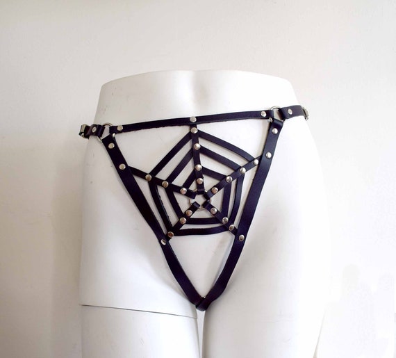 spider web bra and panties