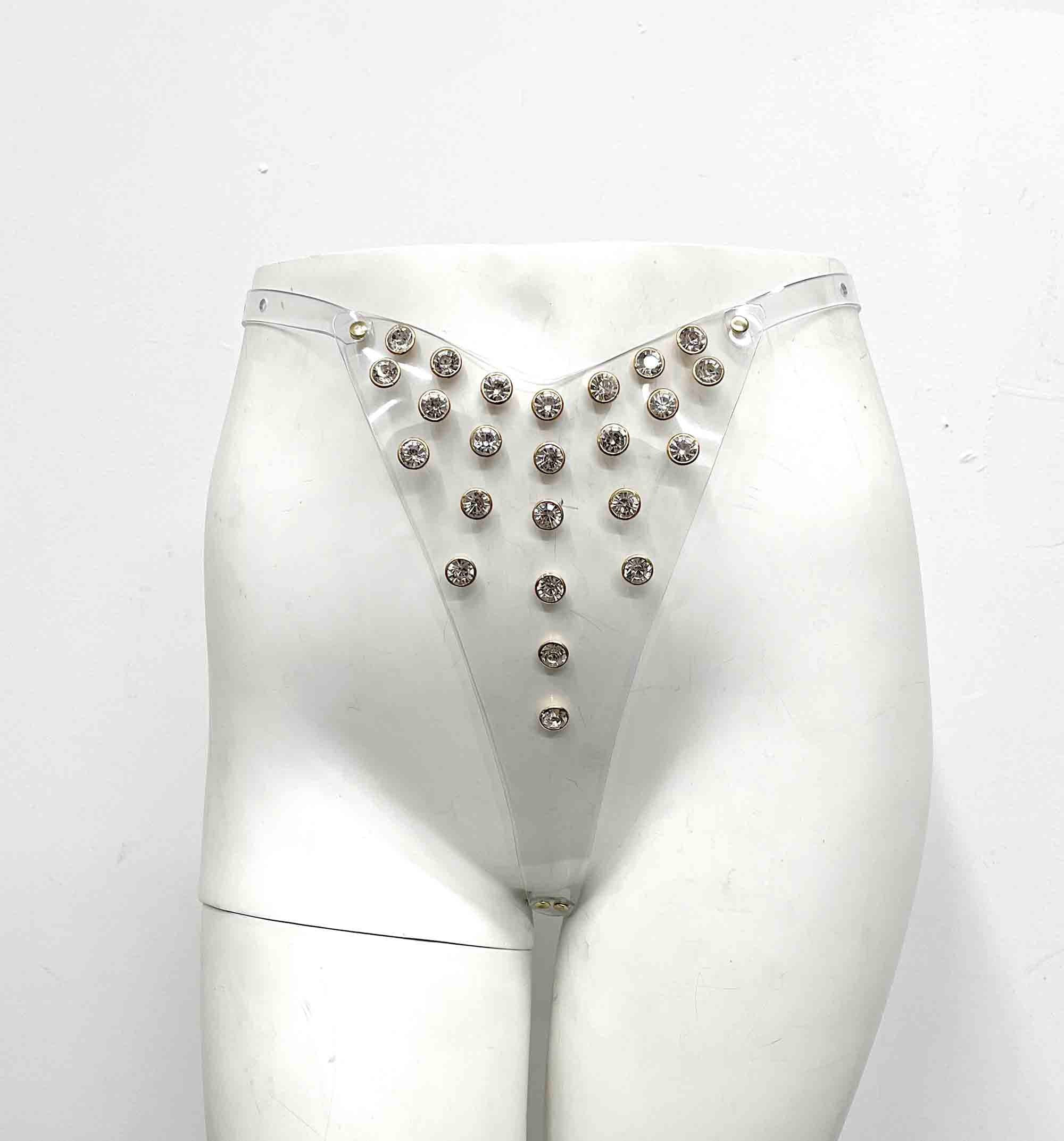 Transparent Short Shorts/ Mens Underwear/ Elastic Mesh/ Womens
