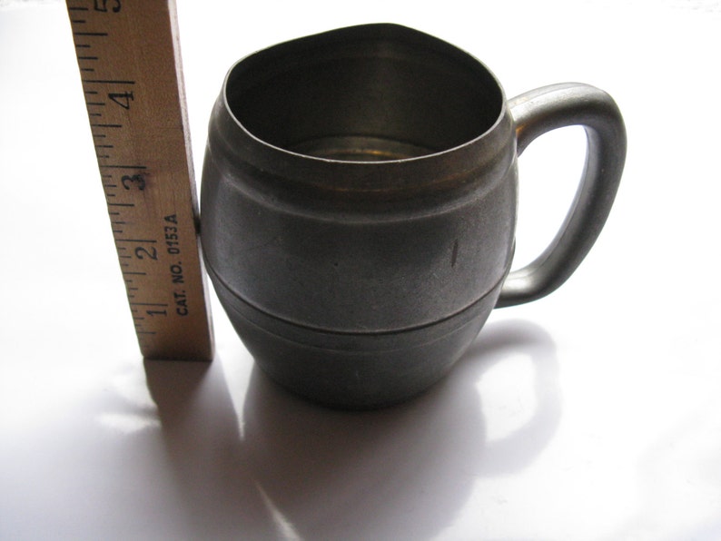 Solid Pewter Mugs Cups Marked Stamped Etsy