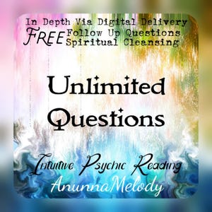 Customized No Question Limit Full Psychic Intuitive Reading - Super In Depth Reading via PDF