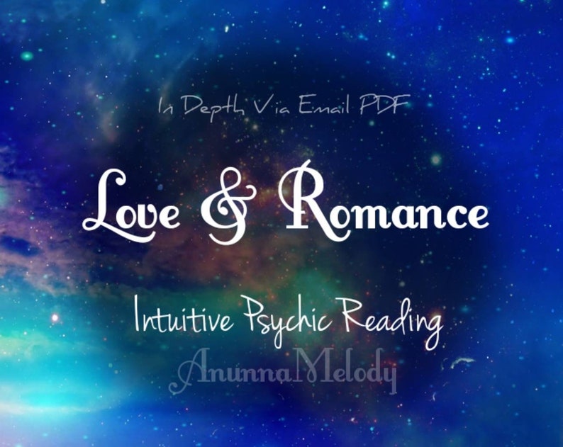 Love & Romance Same Hour Intuitive Psychic Reading, In Depth, Same Day Reading image 1