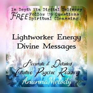 Lightworker Reading Session, Automatic Writing, Angelic Guiding Messages Sent Via PDF