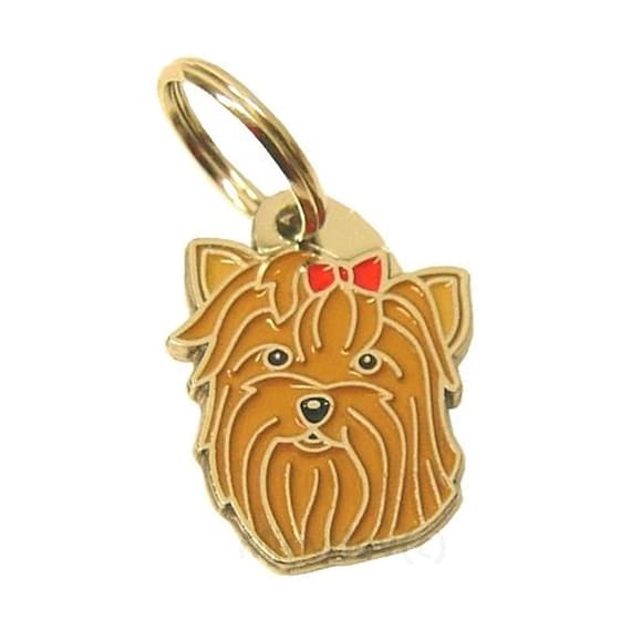 MJAVHOV Hundemarke mit gravur YORKSHIRE TERRIER