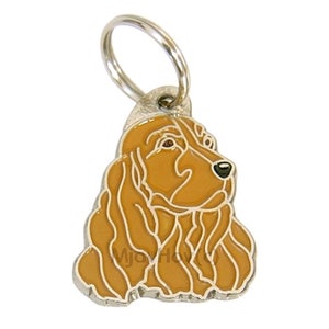 Pet tags MjavHov engraved Cocker Spaniel