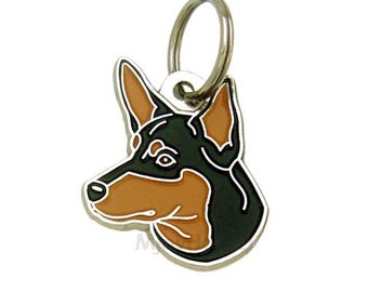 Médaille gravée chiens, MjavHov, Australian kelpie