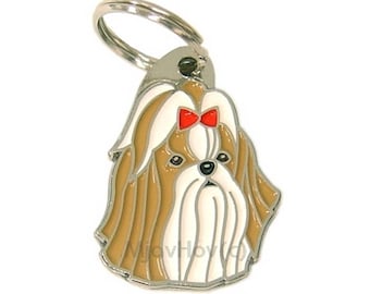 MJAVHOV Pet tag SHIH-TZU, engraved
