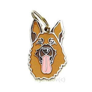 Pet tags MjavHov engraved GERMAN SHEPHERD
