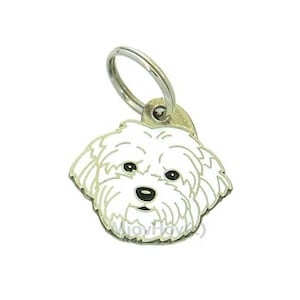 Pendentif pour le chien, MjavHov, Coton de tuléar
