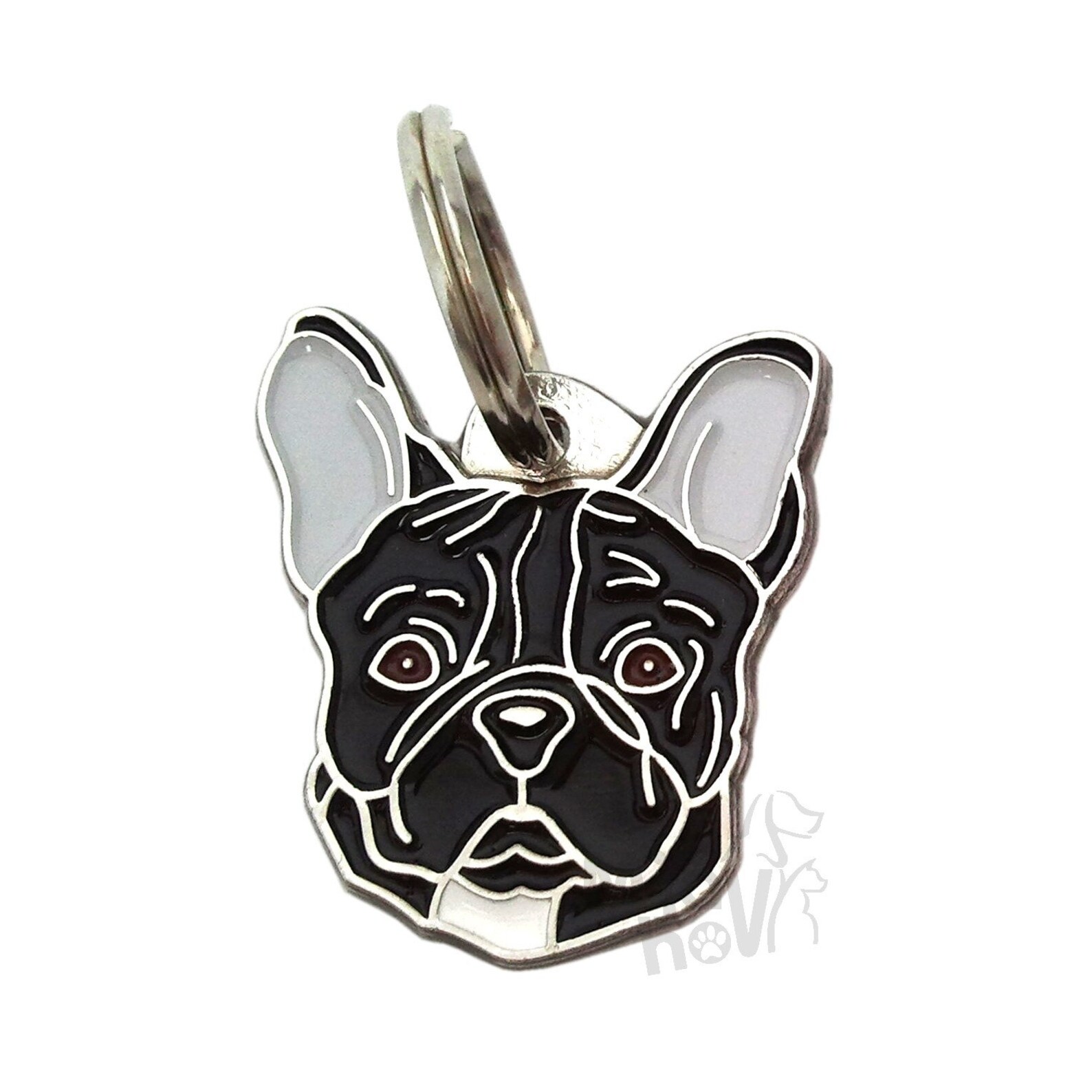 Pet ID tag Dog ID tag Personalised stainless steel breed Etsy