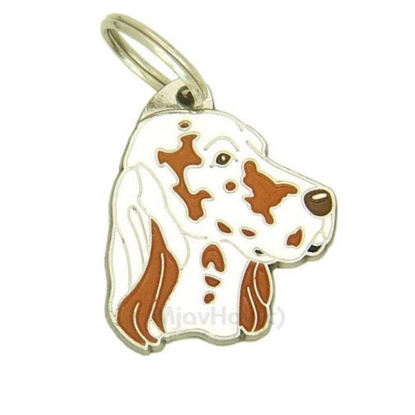 Hundemarke mit gravur MjavHov, English setter