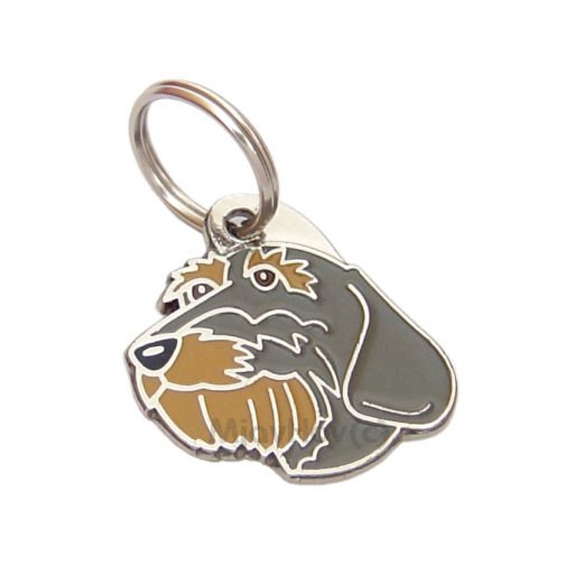 Personalised stainless steel breed 専門店では Wire-hired ランキング上位のプレゼント dog tag Dachshu