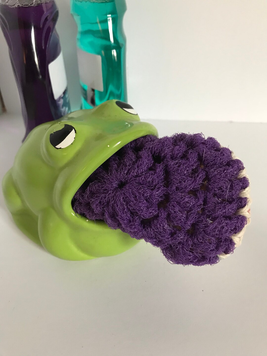 Scrubbie Pattern for Nylon Netting Dish Scrubbies, This is a PDF Etsy