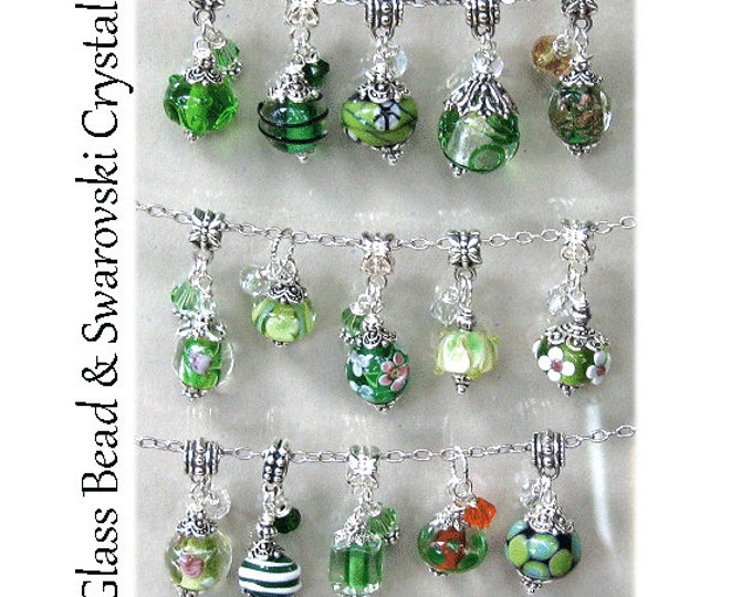Large Green Oval Detachable Charm main image 0