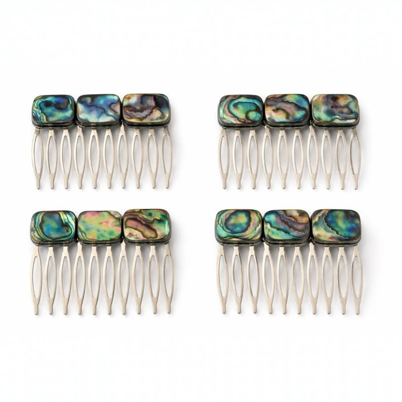 Stunning Abalone Shell Hair Comb - Etsy