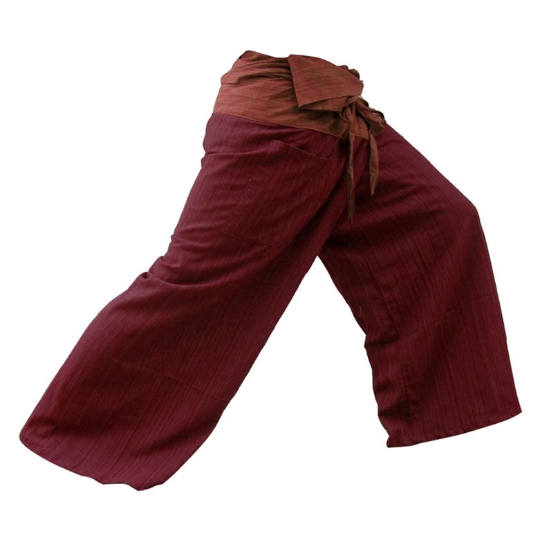 Fisherman Pants 2 TONE Thai Fisherman Pants Cotton striped Etsy