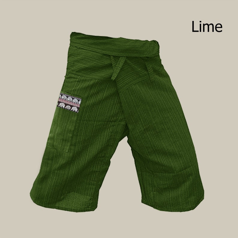 2020 Fisherman Pants Thai Fisherman Pants Cotton Shorts Etsy