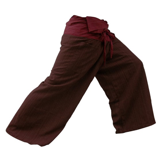 Fisherman Pants 2 TONE Thai Fisherman Pants Cotton striped Etsy