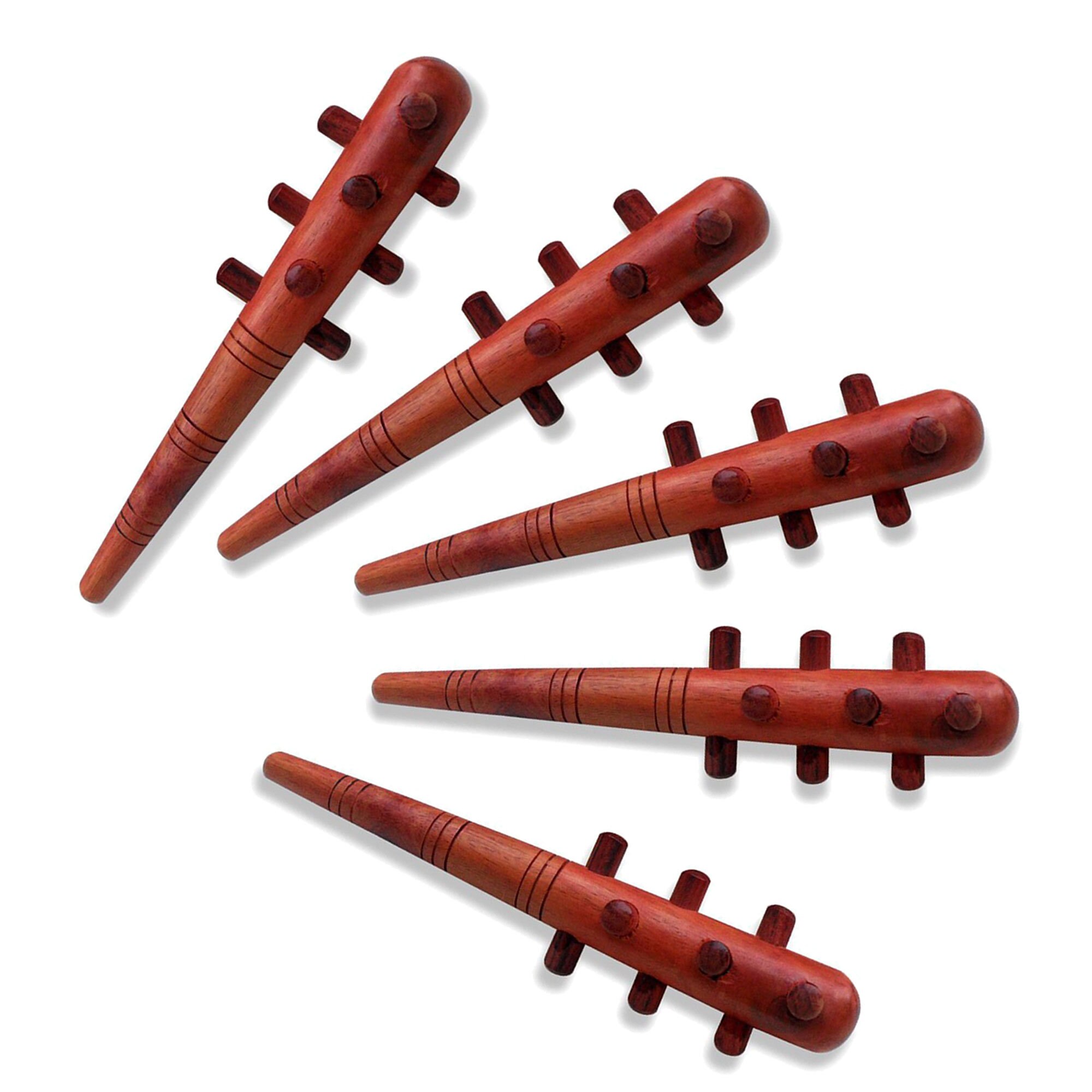 5 Piece Hand Massage Tool Rosewood Wooden Self Massage Etsy