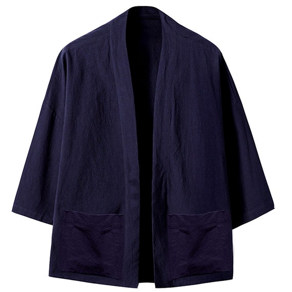 Shinmai a Nice Thin Mesh Summer Fabric. Shirts Men Kimono | Etsy
