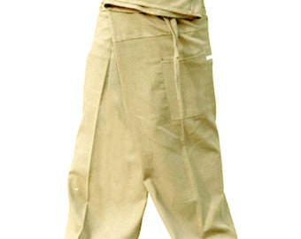 Fisherman basic pants, Thai Fisherman Pants Cotton Muang.