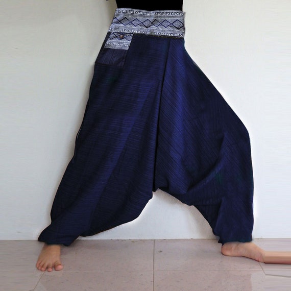 Navy blue harem pants Clearance
