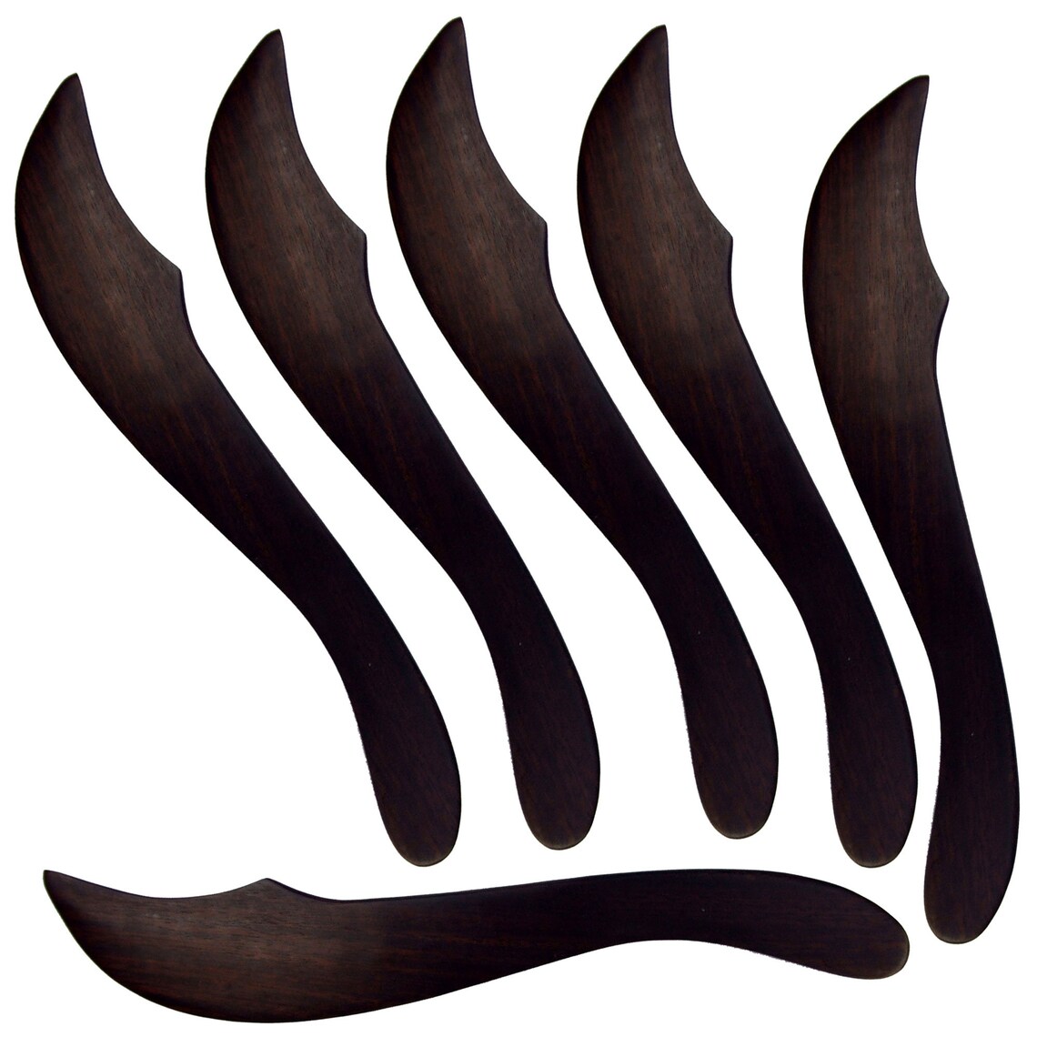 6 Piece Hand Massage Tool Rosewood Wooden Self Massage Etsy