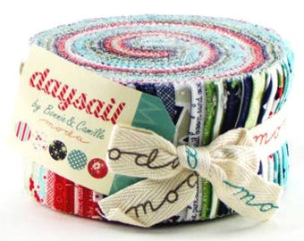 Daysail Jelly Roll by Bonnie and Camille for Moda - Moda Precuts - Hard to Find - IN STOCK