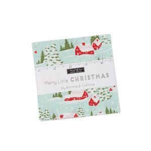 Merry Little Christmas Charm Pack by Bonnie and Camille - Holiday fabrics - Moda Fabrics - IN STOCK