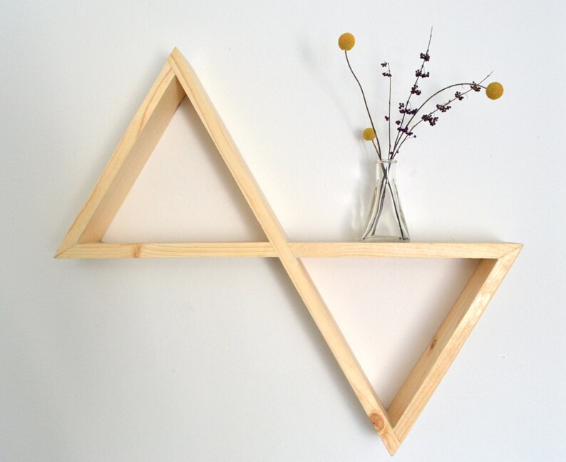 Geometric Shelf Etsy